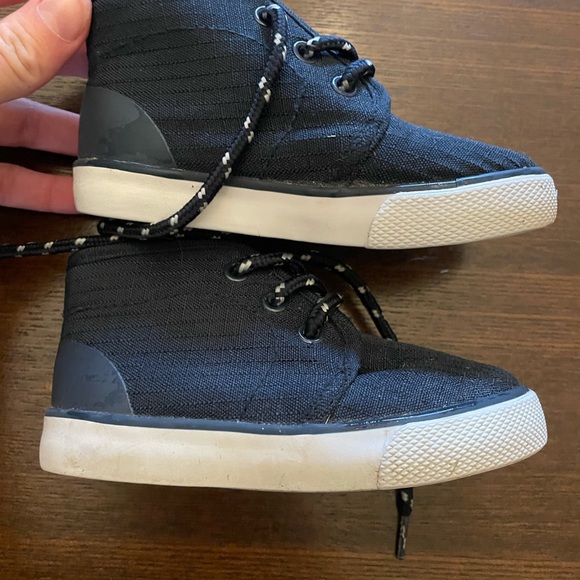 Toddler Boys 6 Cat and Jack Desert Boots Black - Picture 4 of 6